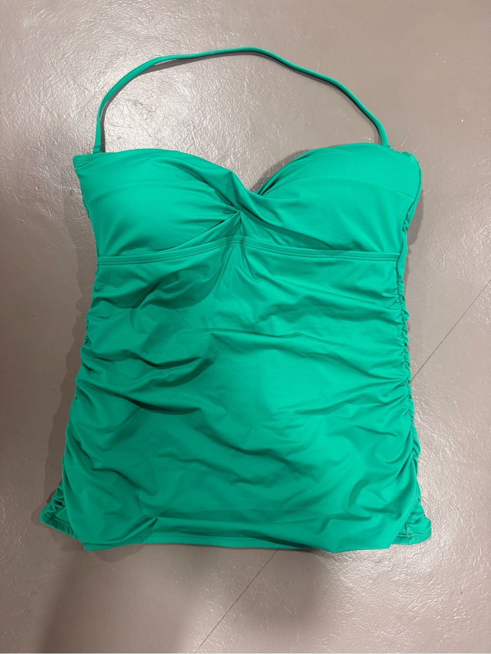 Tommy Bahama Green Bikini Top with Removable Strap